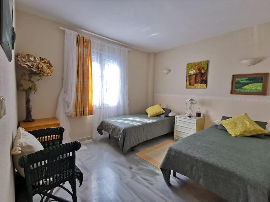 2Br+1Bthr Precioso Apartamento Con Vistas Al Mar Mijas Eksteriør billede